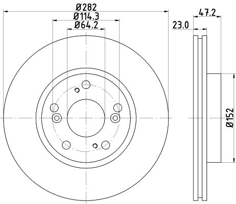 MINTEX Piduriketas MDC1766