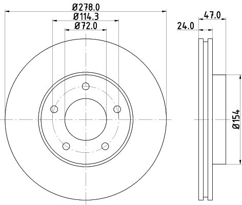 MINTEX Piduriketas MDC1787