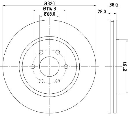 MINTEX Piduriketas MDC1834