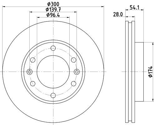 MINTEX Piduriketas MDC1835