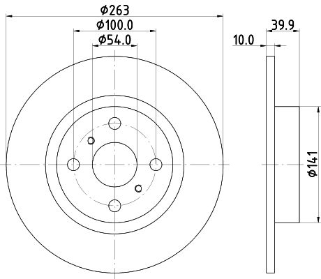 MINTEX Piduriketas MDC1951