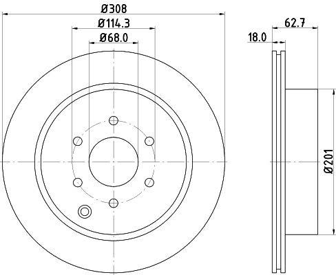 MINTEX Piduriketas MDC2098