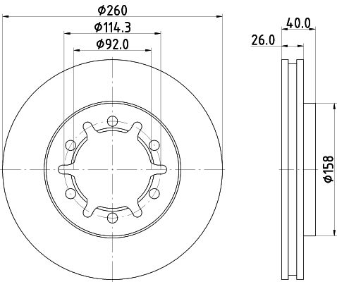 MINTEX Piduriketas MDC2110