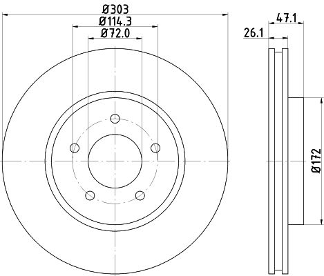 MINTEX Piduriketas MDC2114