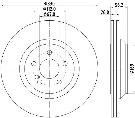 MINTEX Piduriketas MDC2116