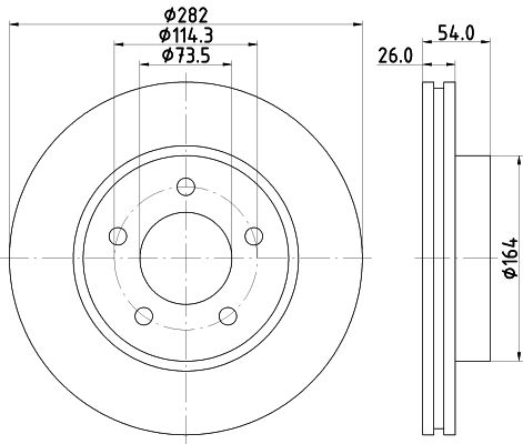 MINTEX Piduriketas MDC2254