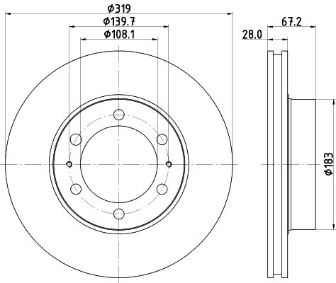 MINTEX Piduriketas MDC2260