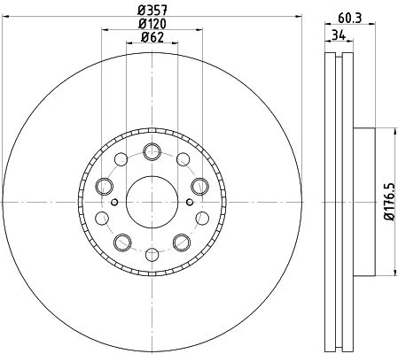 MINTEX Piduriketas MDC2269L