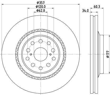 MINTEX Piduriketas MDC2269R