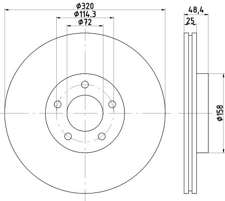 MINTEX Piduriketas MDC2340