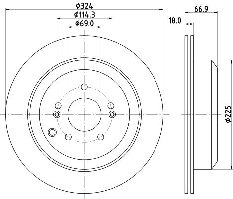 MINTEX Piduriketas MDC2387