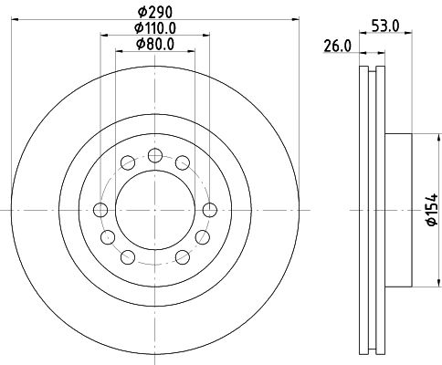 MINTEX Piduriketas MDC2399