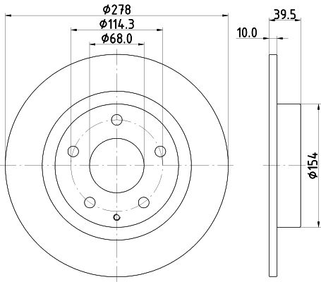 MINTEX Piduriketas MDC2518