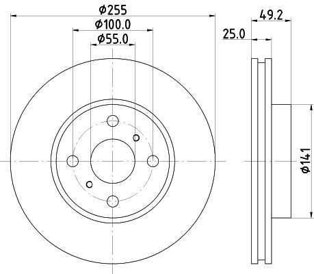 MINTEX Piduriketas MDC2560