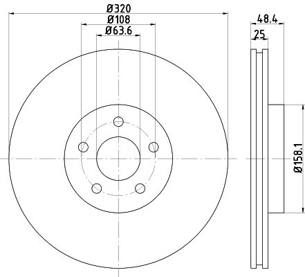 MINTEX Piduriketas MDC2570