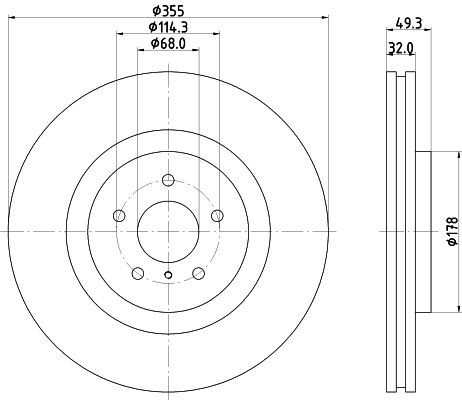 MINTEX Piduriketas MDC2598