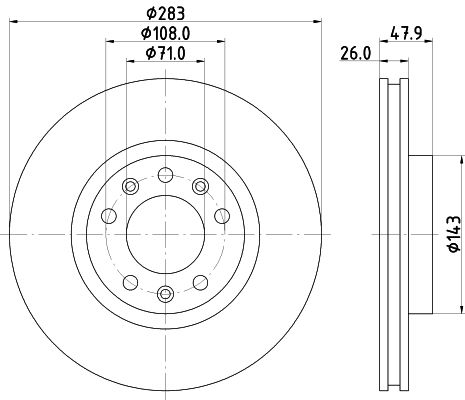 MINTEX Piduriketas MDC2607