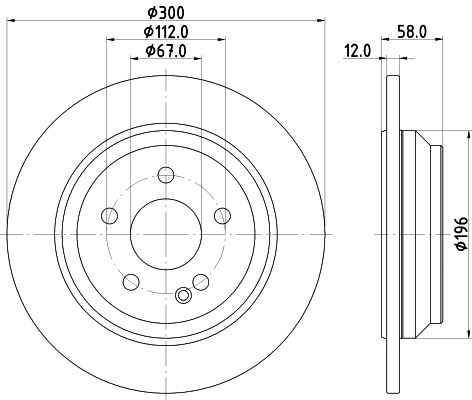 MINTEX Piduriketas MDC2658