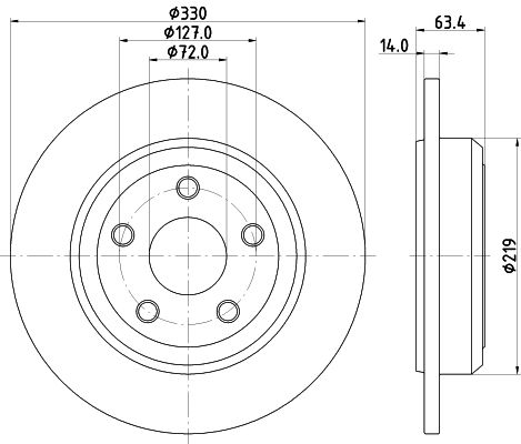 MINTEX Piduriketas MDC2683