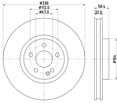 MINTEX Piduriketas MDC2728