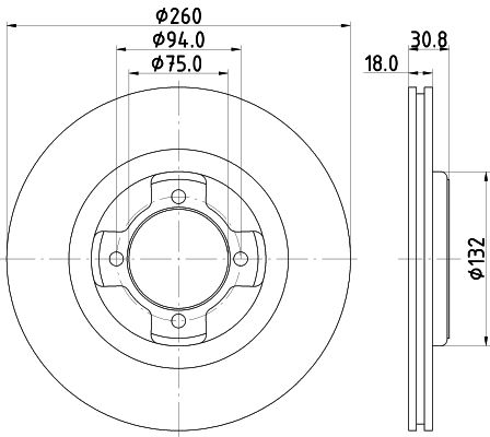 MINTEX Piduriketas MDC657