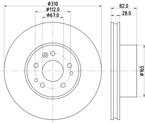 MINTEX Piduriketas MDC764