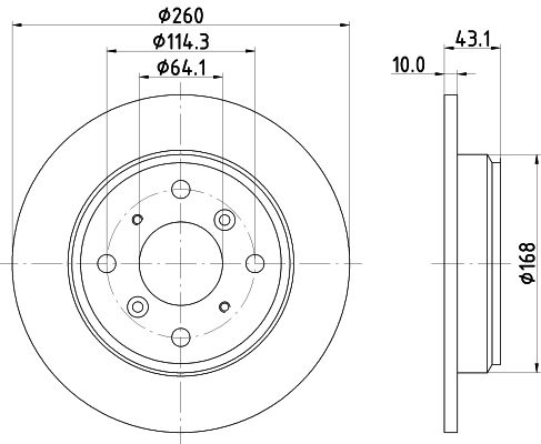 MINTEX Piduriketas MDC783