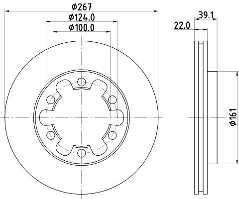 MINTEX Piduriketas MDC817