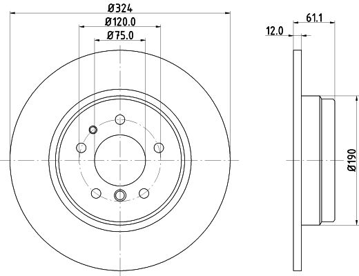 MINTEX Piduriketas MDC834