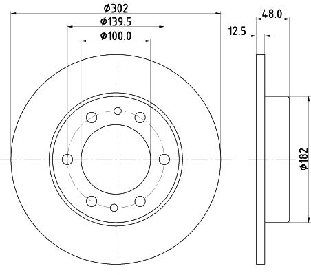 MINTEX Piduriketas MDC880