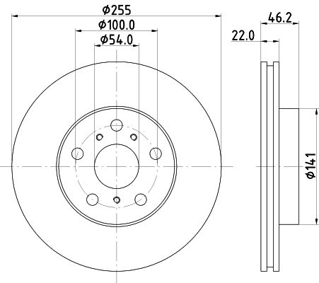 MINTEX Piduriketas MDC893