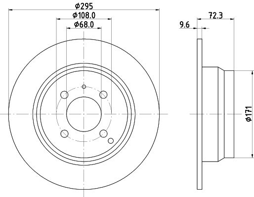 MINTEX Piduriketas MDC919