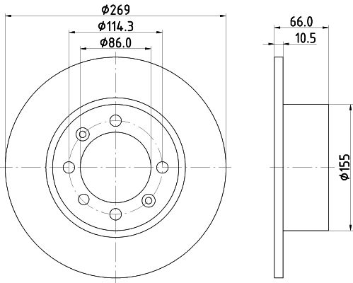 MINTEX Piduriketas MDC97