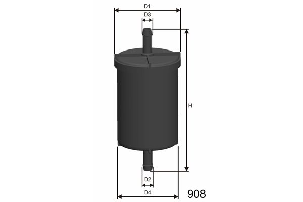 MISFAT Топливный фильтр E512