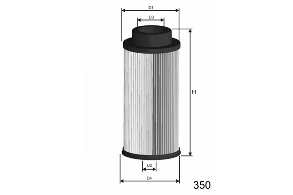 MISFAT Топливный фильтр F010