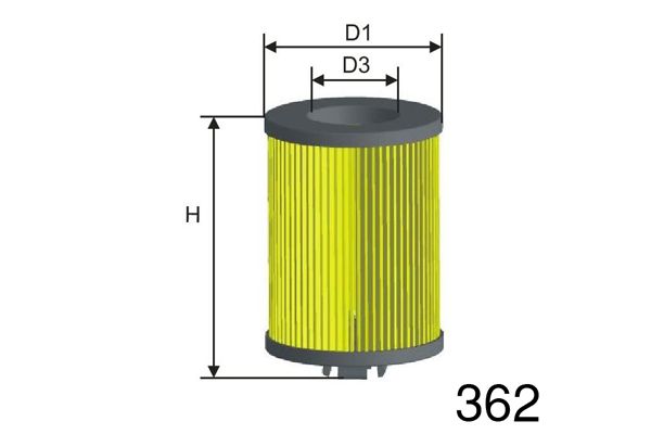 MISFAT Kütusefilter F131