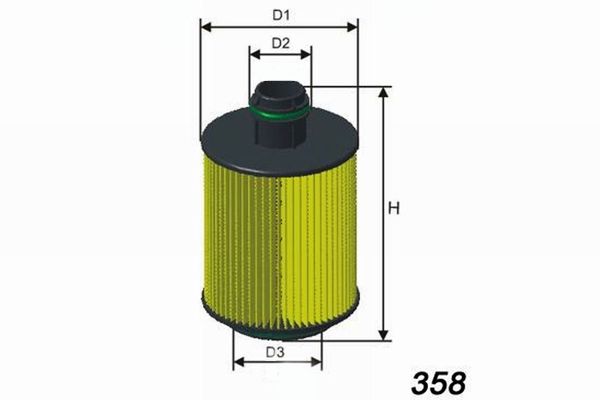 MISFAT Õlifilter L061