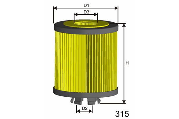 MISFAT Õlifilter L115