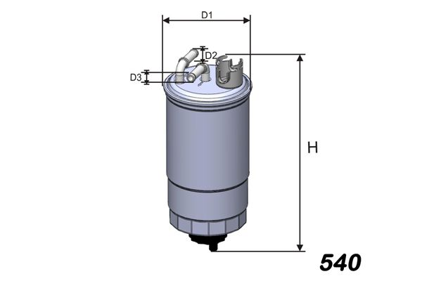 MISFAT Kütusefilter M275
