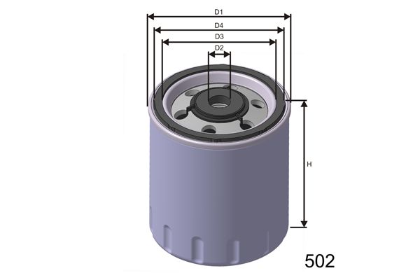 MISFAT Kütusefilter M321