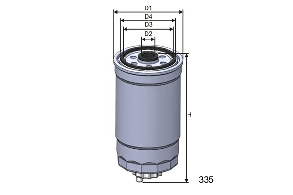 MISFAT Kütusefilter M325