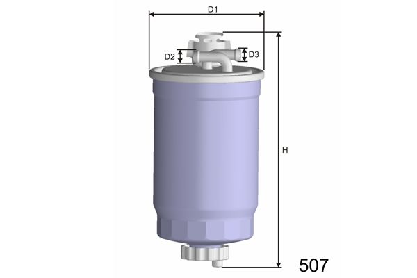 MISFAT Kütusefilter M365A