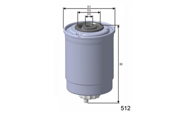 MISFAT Топливный фильтр M401