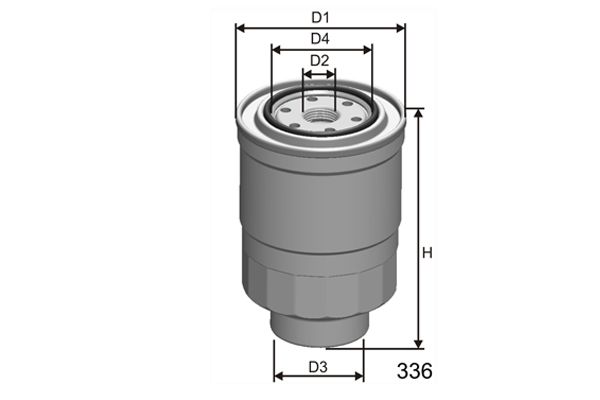 MISFAT Топливный фильтр M411