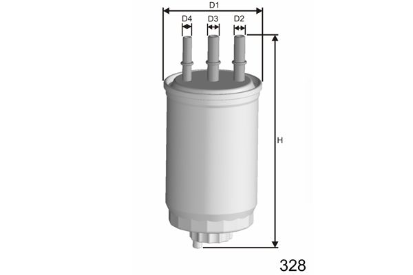 MISFAT Kütusefilter M445