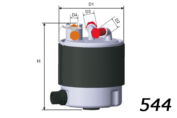 MISFAT Kütusefilter M505