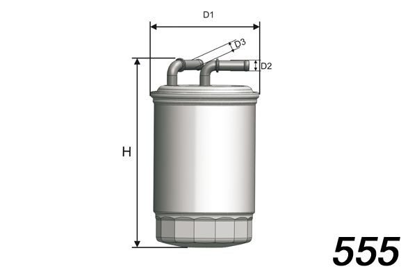 MISFAT Kütusefilter M518