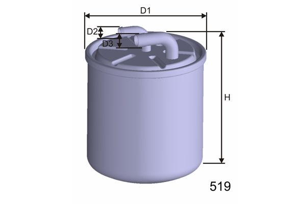 MISFAT Kütusefilter M601