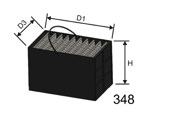 MISFAT Kütusefilter M610