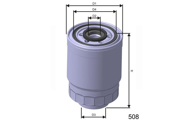 MISFAT Kütusefilter M624